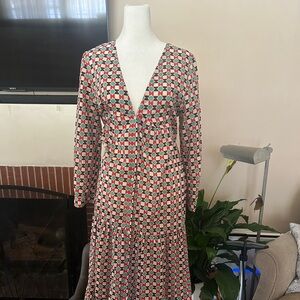 Long sleeve Zara maxi